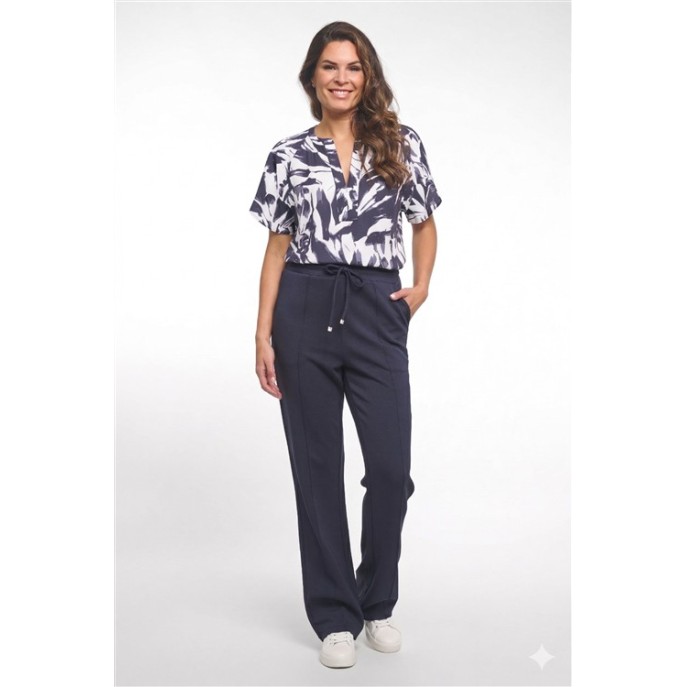 ZOSO Blouse Rachel Marine wit